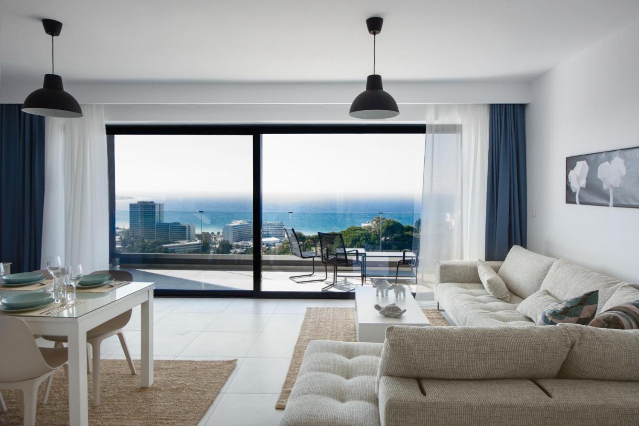 Aquarama Pool Apartments Ixia  Exterior foto